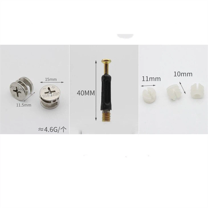 china Quick Connect Furniture Fittings Cam Lock Nut Screw Dowel